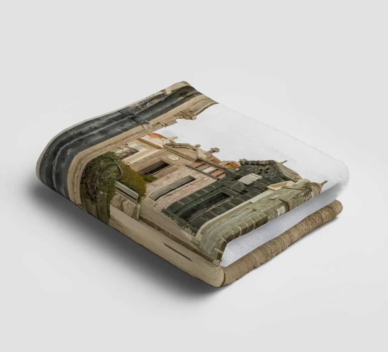 Gravehouses towel by Curious Collections by Marielle Leenders