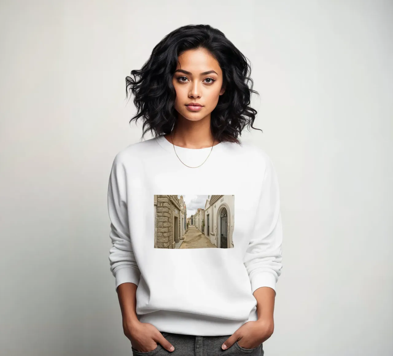 Cimitero storico felpa da Curious Collections by Marielle Leenders