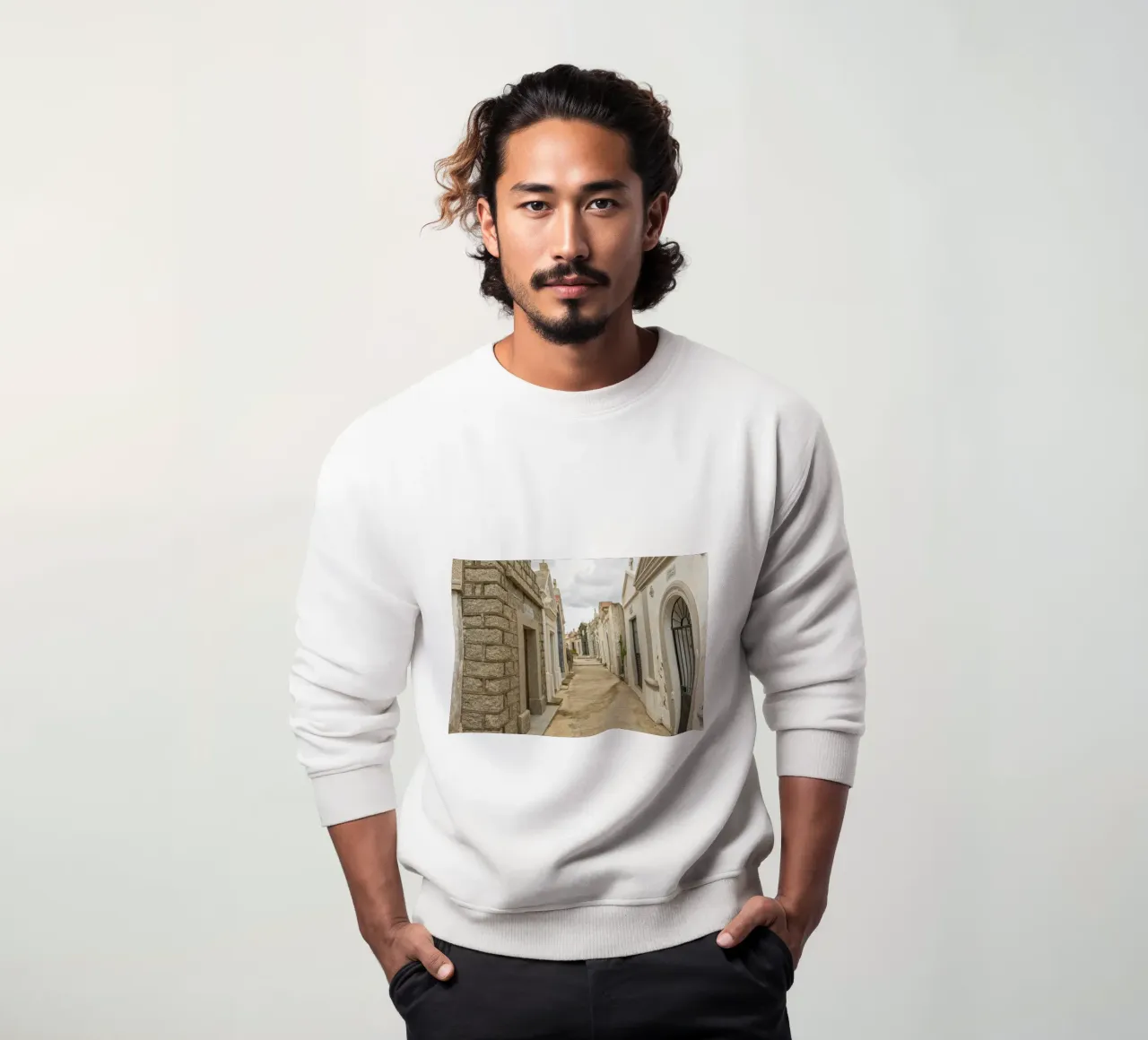 Cimitero storico felpa da Curious Collections by Marielle Leenders