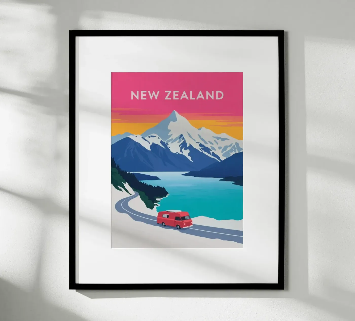 Nuova Zelanda poster da SONN DECO