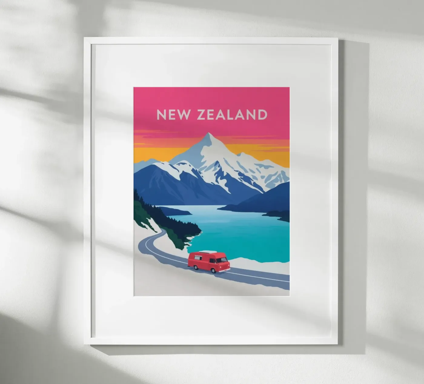 Nuova Zelanda poster da SONN DECO