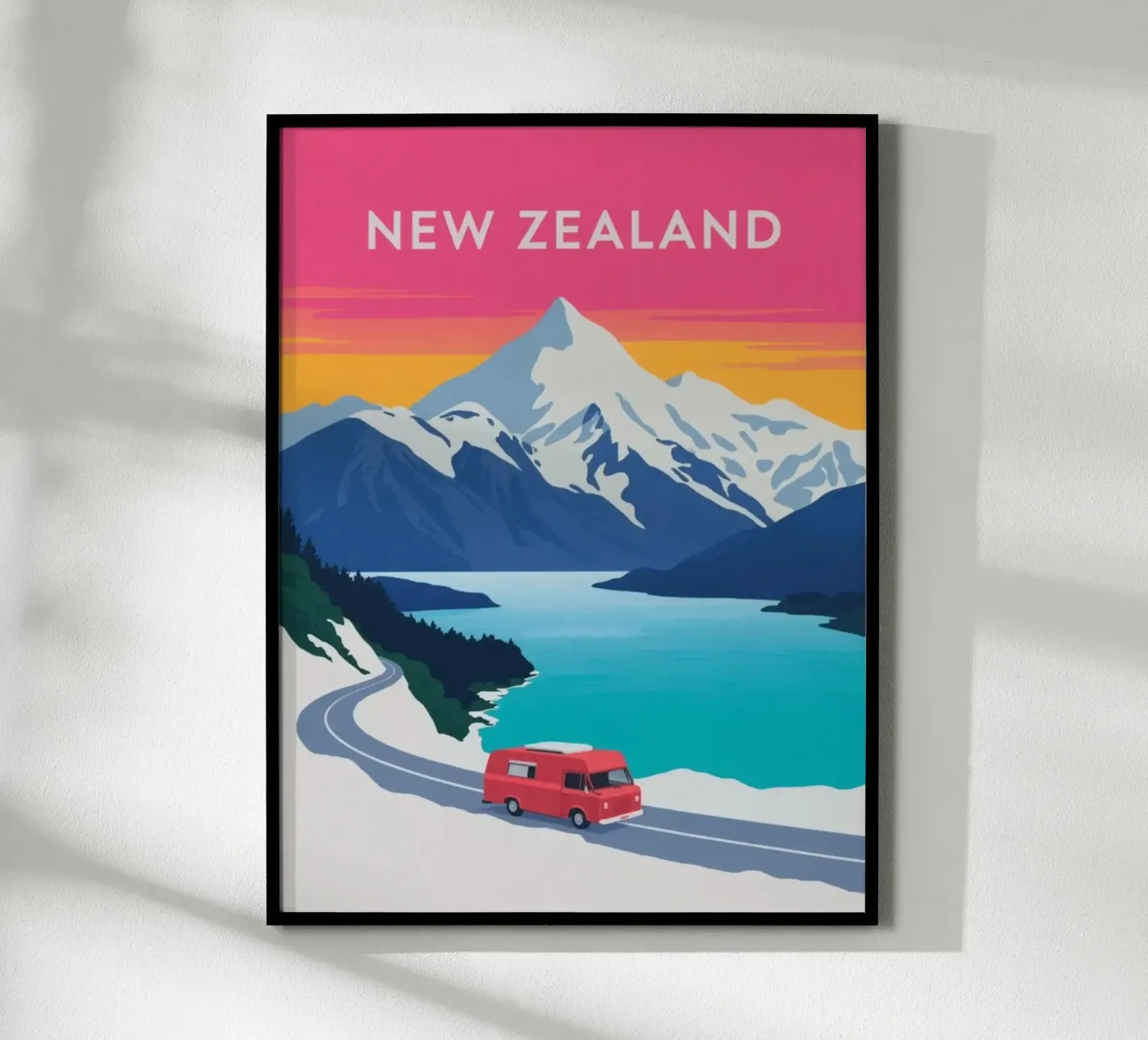 Nuova Zelanda poster da SONN DECO