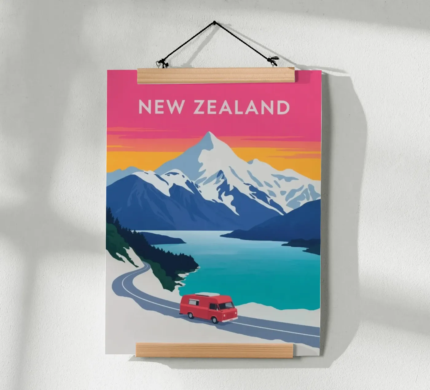 Nuova Zelanda poster da SONN DECO