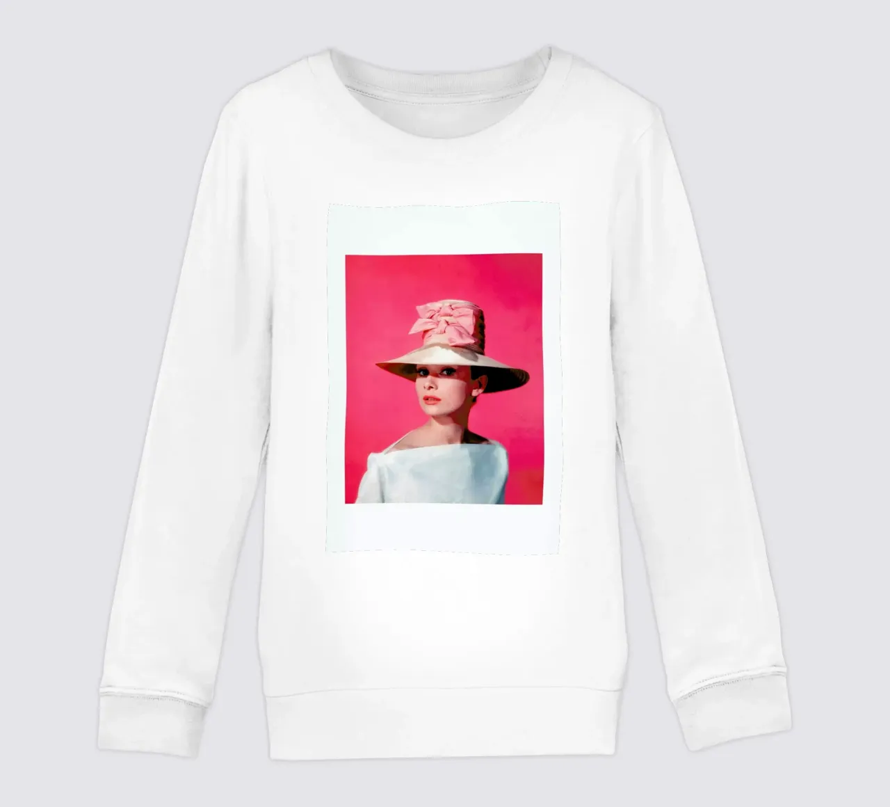 Audrey Hepburn in Funny Face, 1957 felpa bambino da Gallery Print and Art Limited