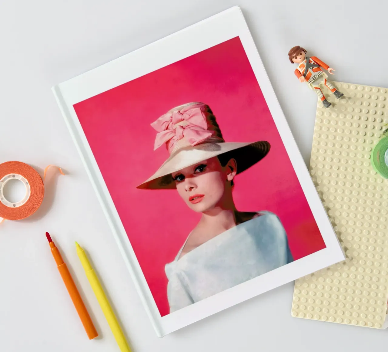 Audrey Hepburn in Funny Face, 1957 notebook by Gallery Print and Art Limited