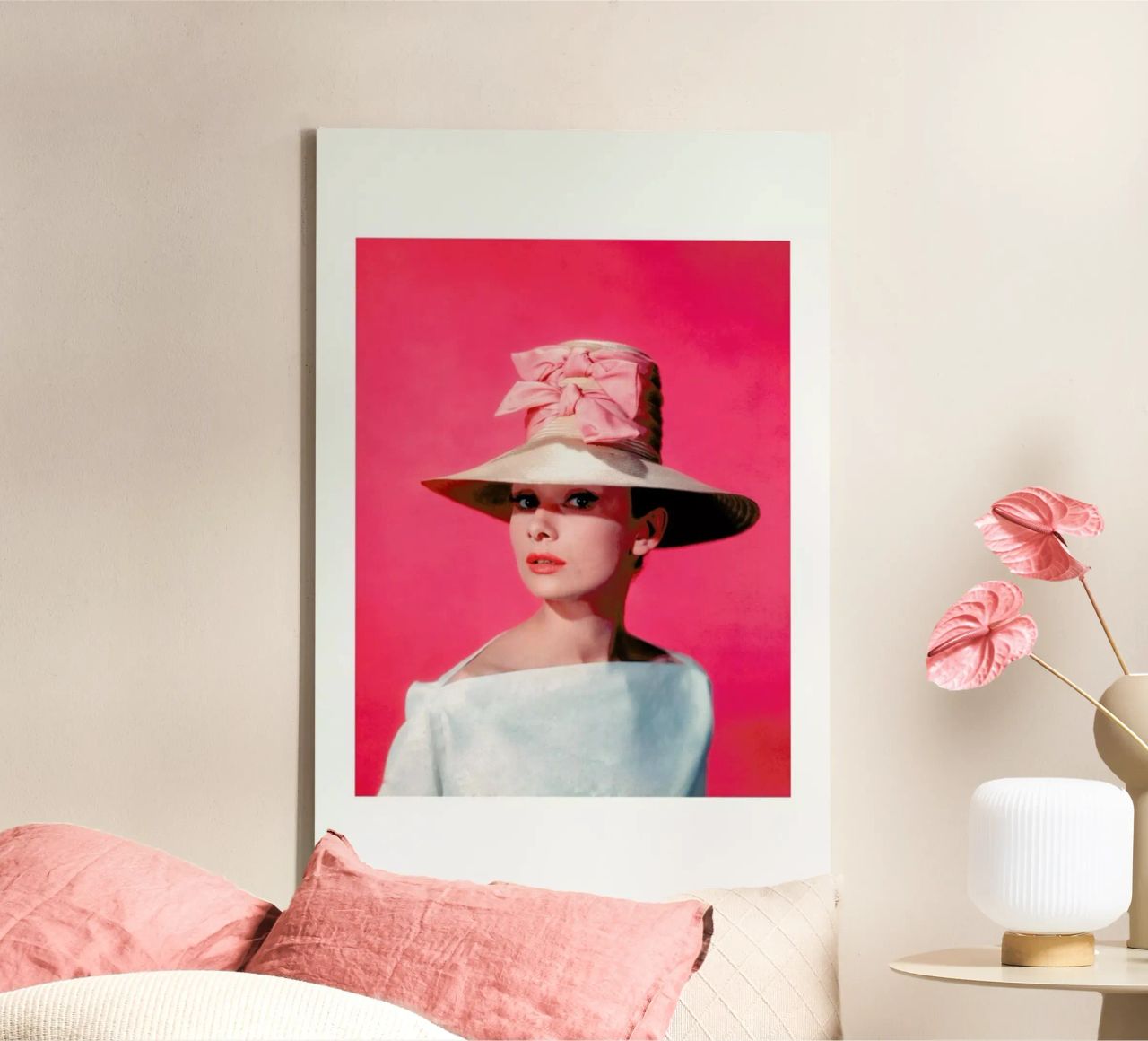 Audrey Hepburn in Funny Face, 1957 Leinwand von Gallery Print and Art Limited