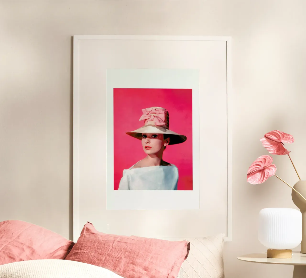 Audrey Hepburn in Funny Face, 1957 carta hahnemühle da Gallery Print and Art Limited