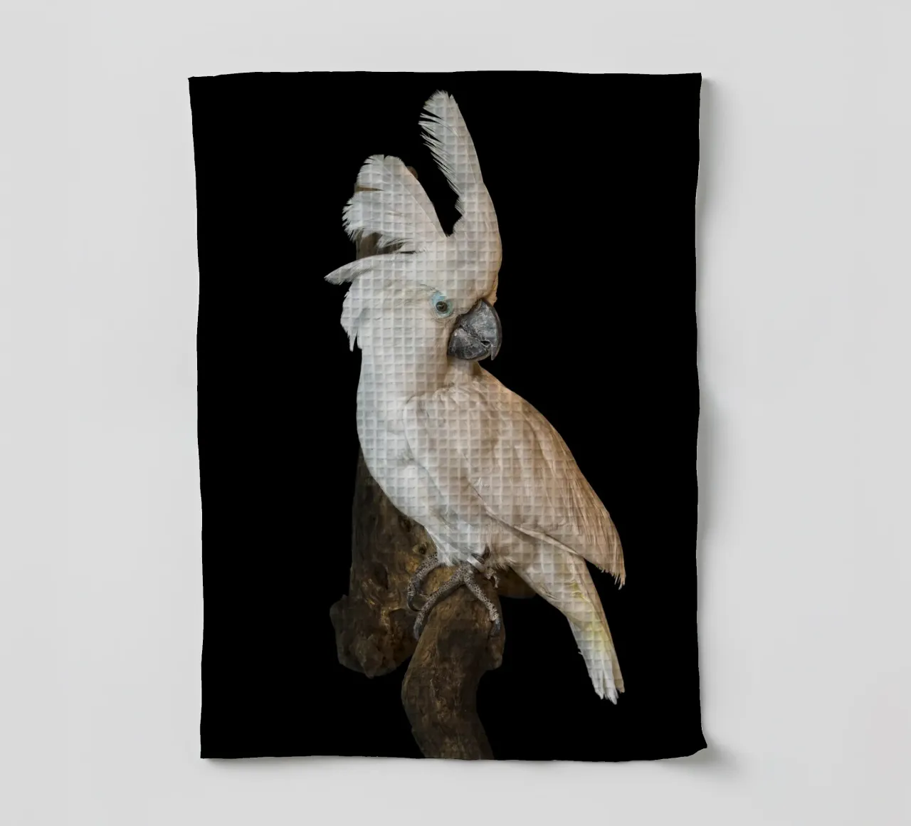 Cacatua bianco canovaccio da cucina da Curious Collections by Marielle Leenders