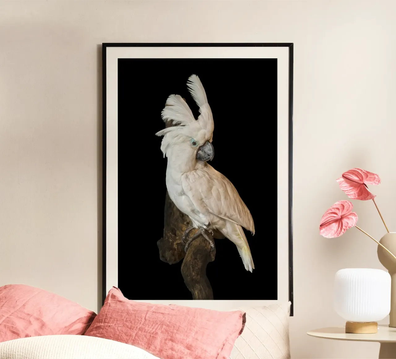 Cacatua bianco carta hahnemühle da Curious Collections by Marielle Leenders