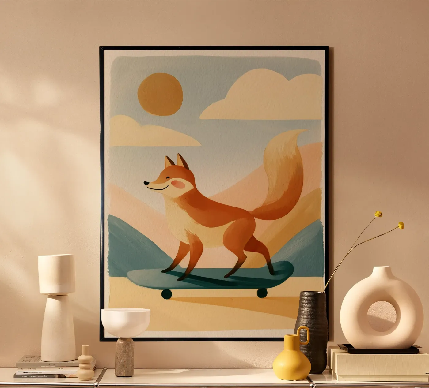 Skater Fox poster da Lilo