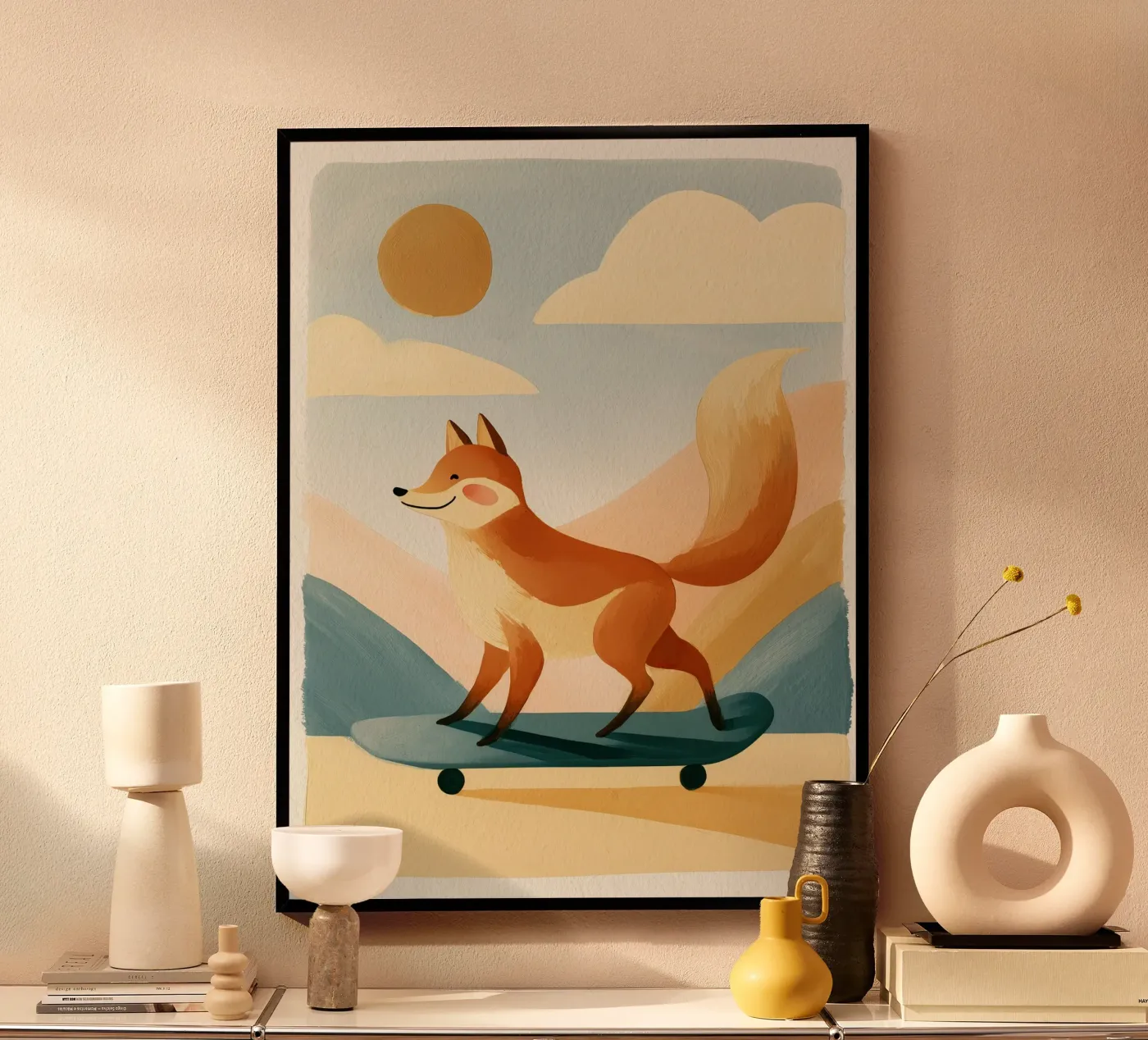 Skater Fox poster da Lilo