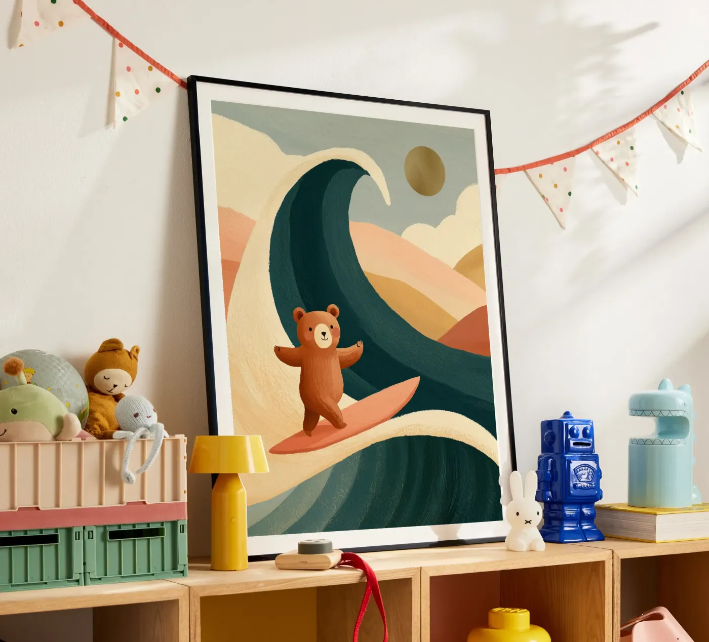 Surfing Bear poster da Lilo