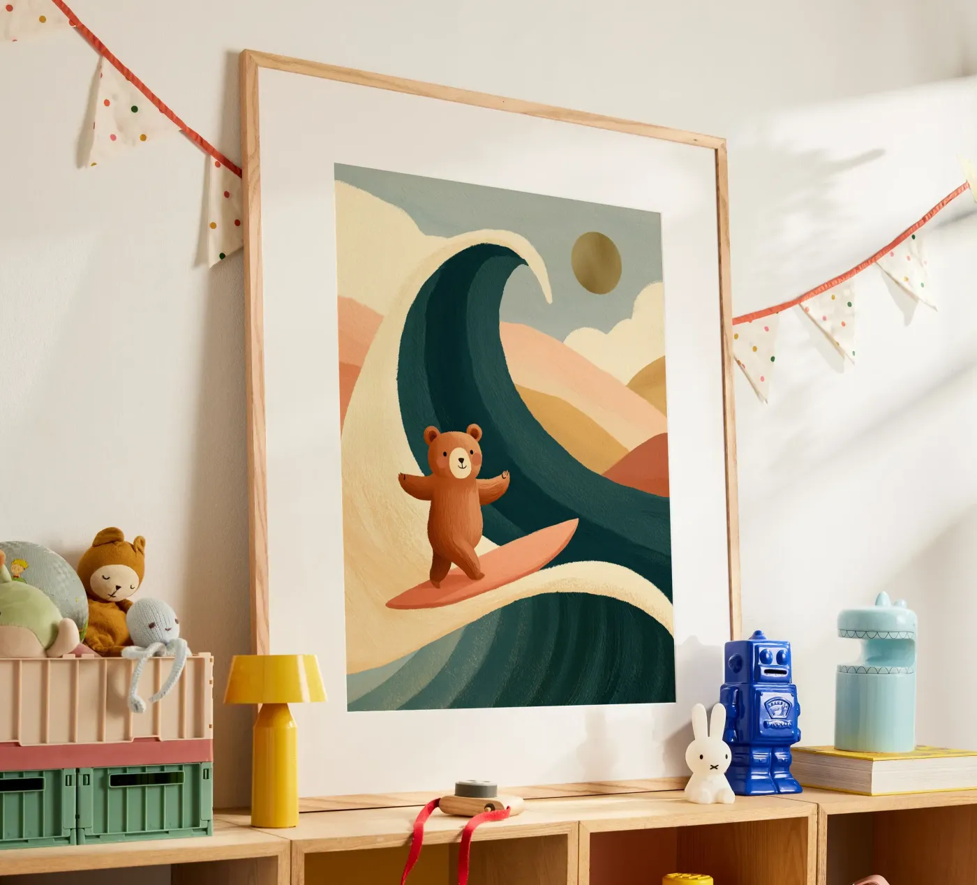 Surfing Bear poster da Lilo