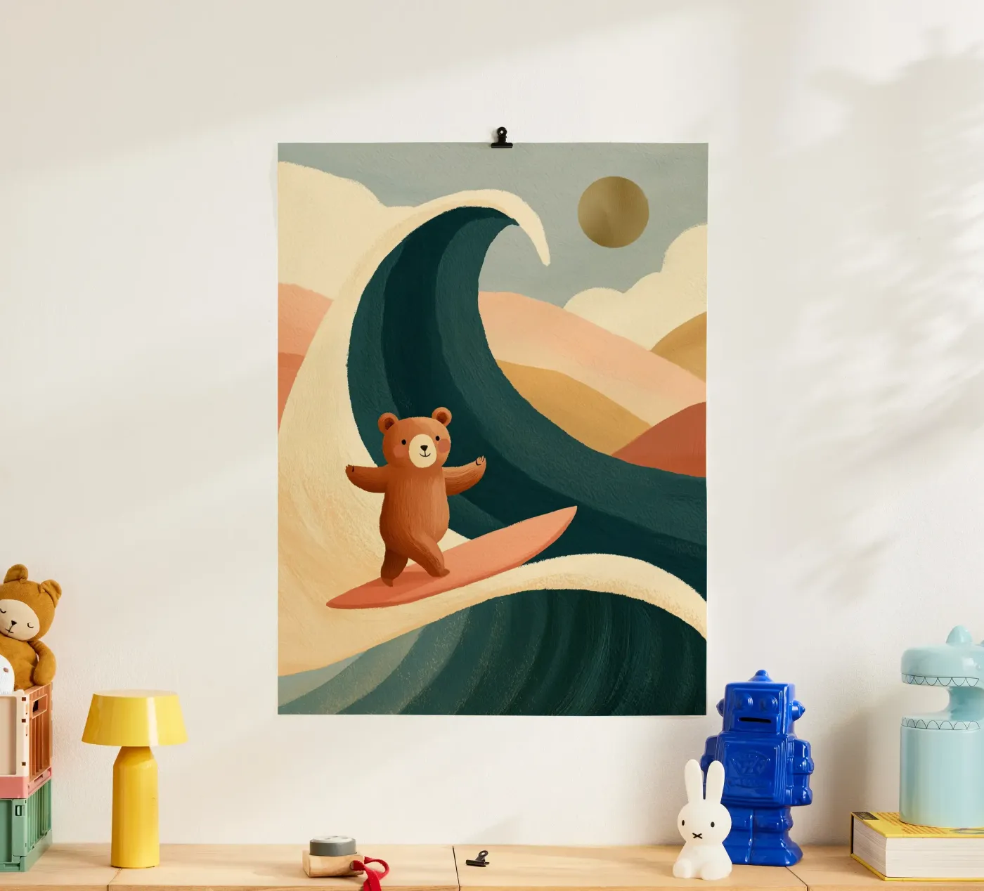 Surfing Bear poster da Lilo