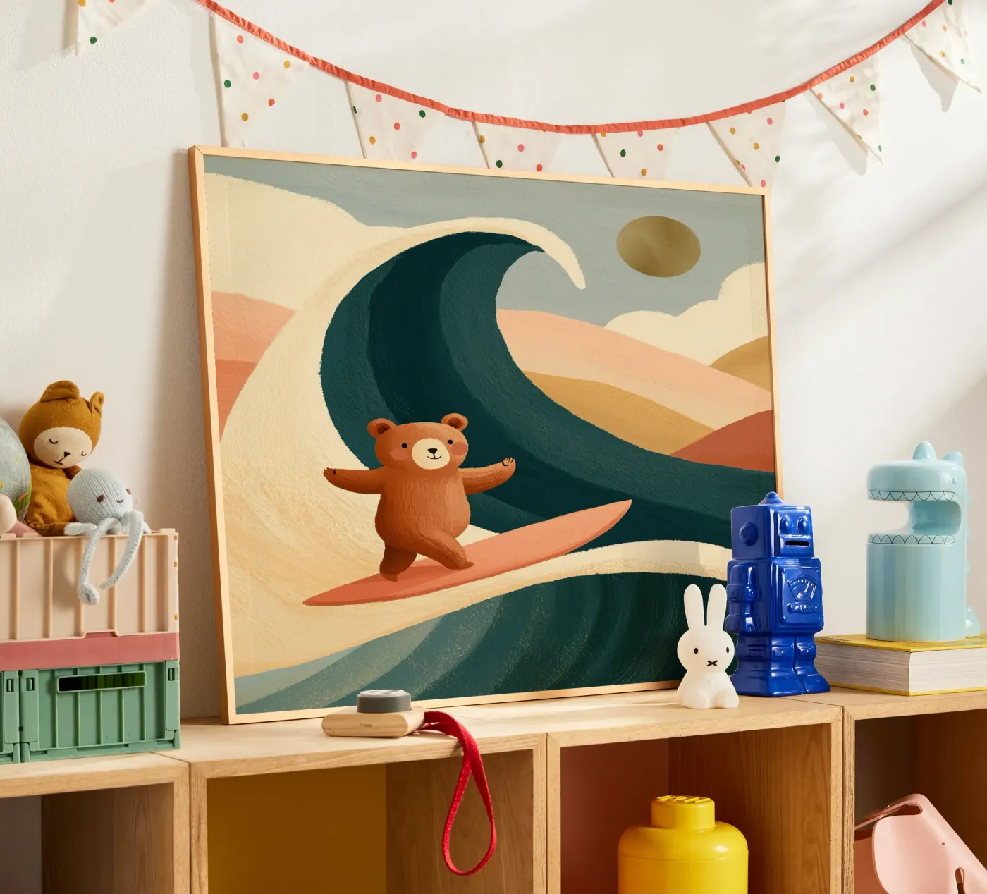 Surfing Bear poster da Lilo