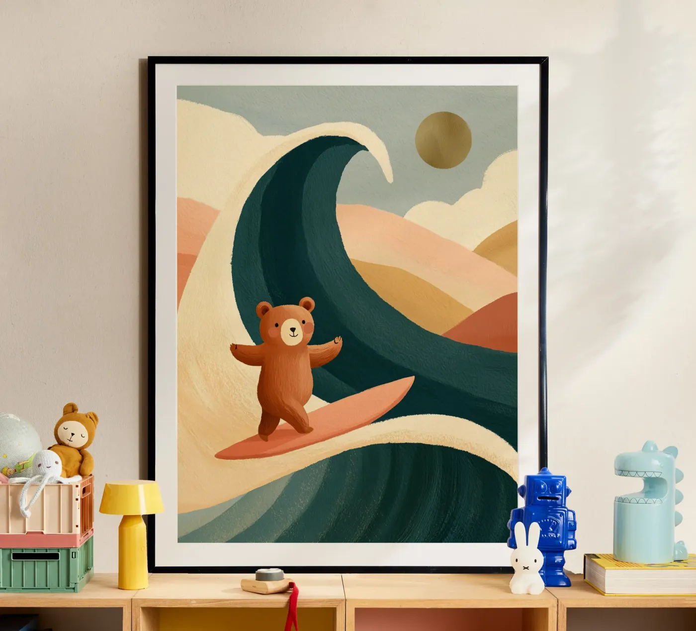Surfing Bear poster da Lilo