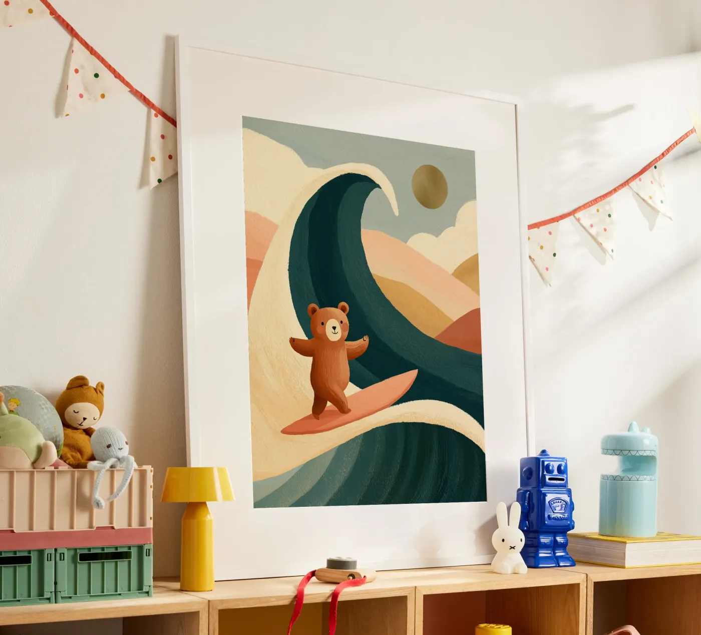 Surfing Bear poster da Lilo