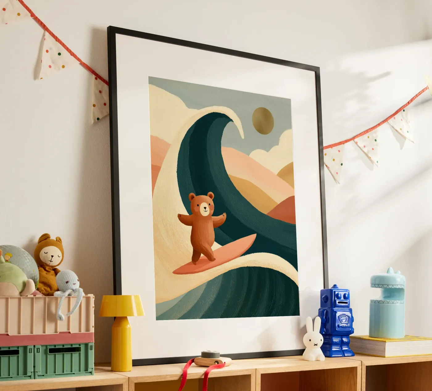 Surfing Bear poster da Lilo