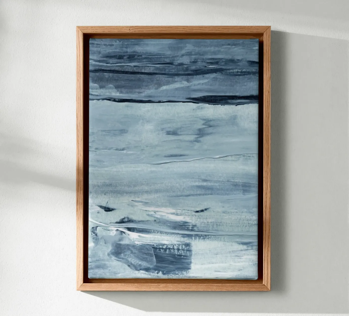 Changing Waves canvas van Abstract Textures