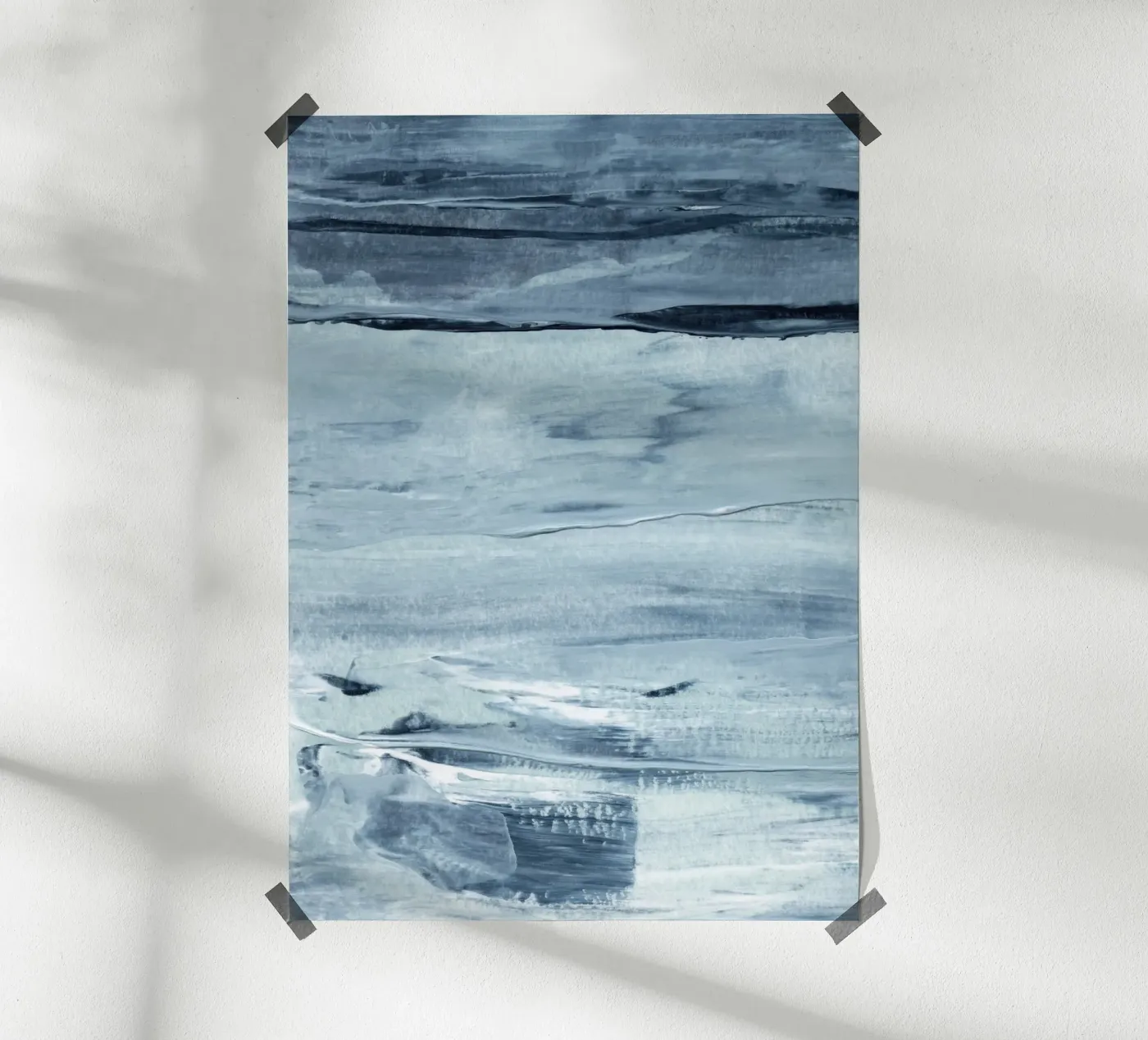 Changing Waves Poster von Abstract Textures