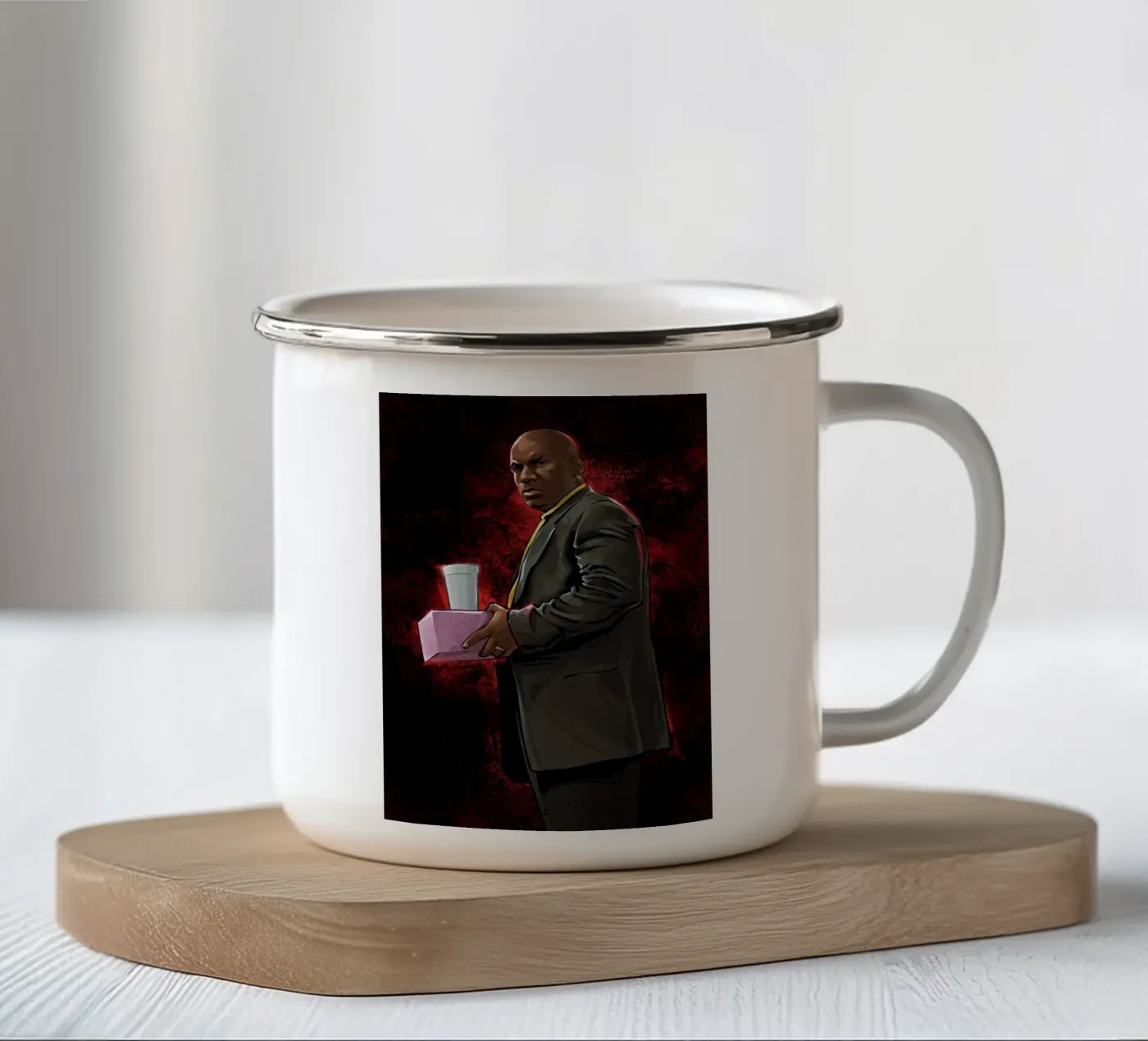 Marsellus Wallace enamel mug by nabakumov