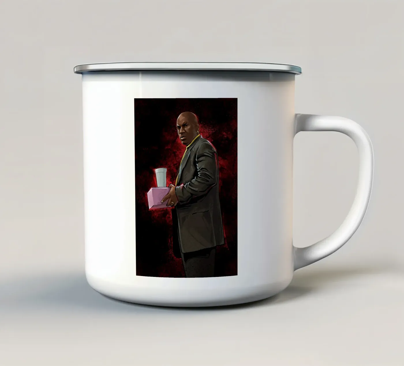 Marsellus Wallace enamel mug by nabakumov