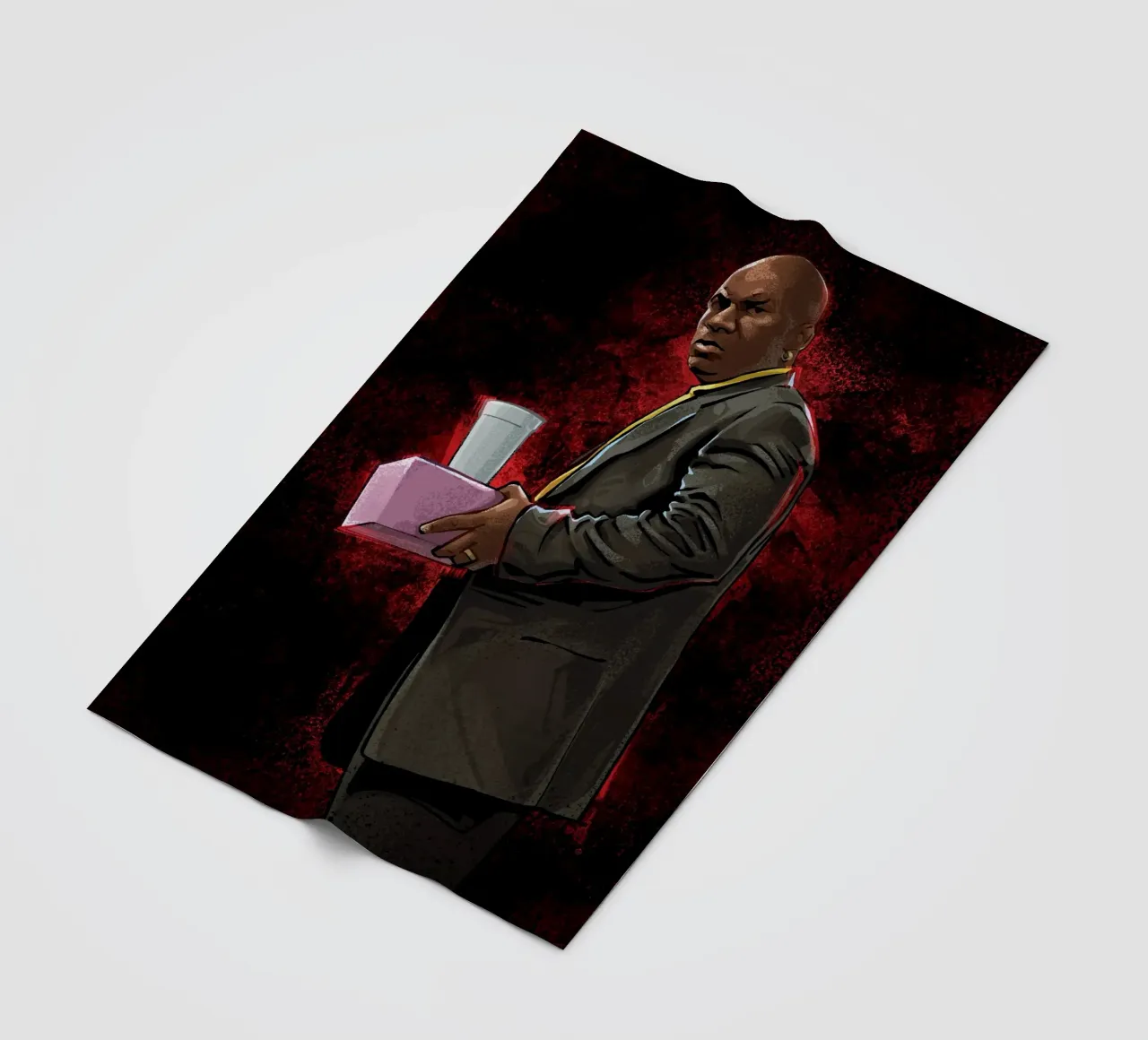 Marsellus Wallace fleece blanket by nabakumov