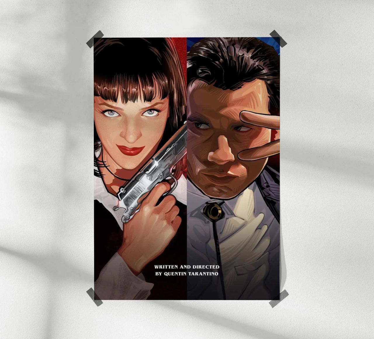 Mia and Vince Poster von nabakumov