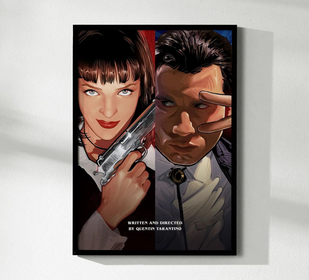 Mia and Vince Poster von nabakumov