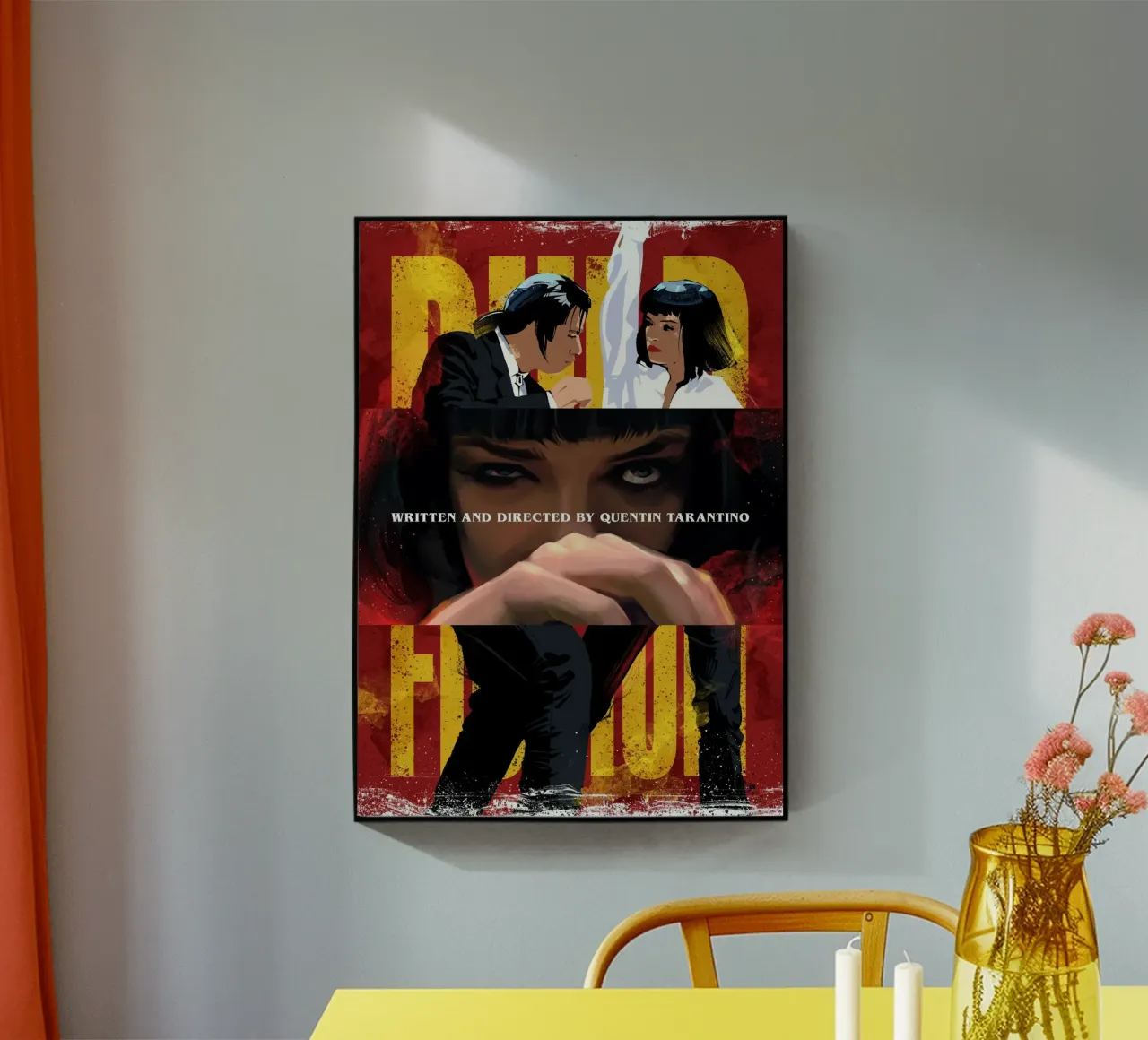 Pulp Fiction Dancing plexiglass da nabakumov