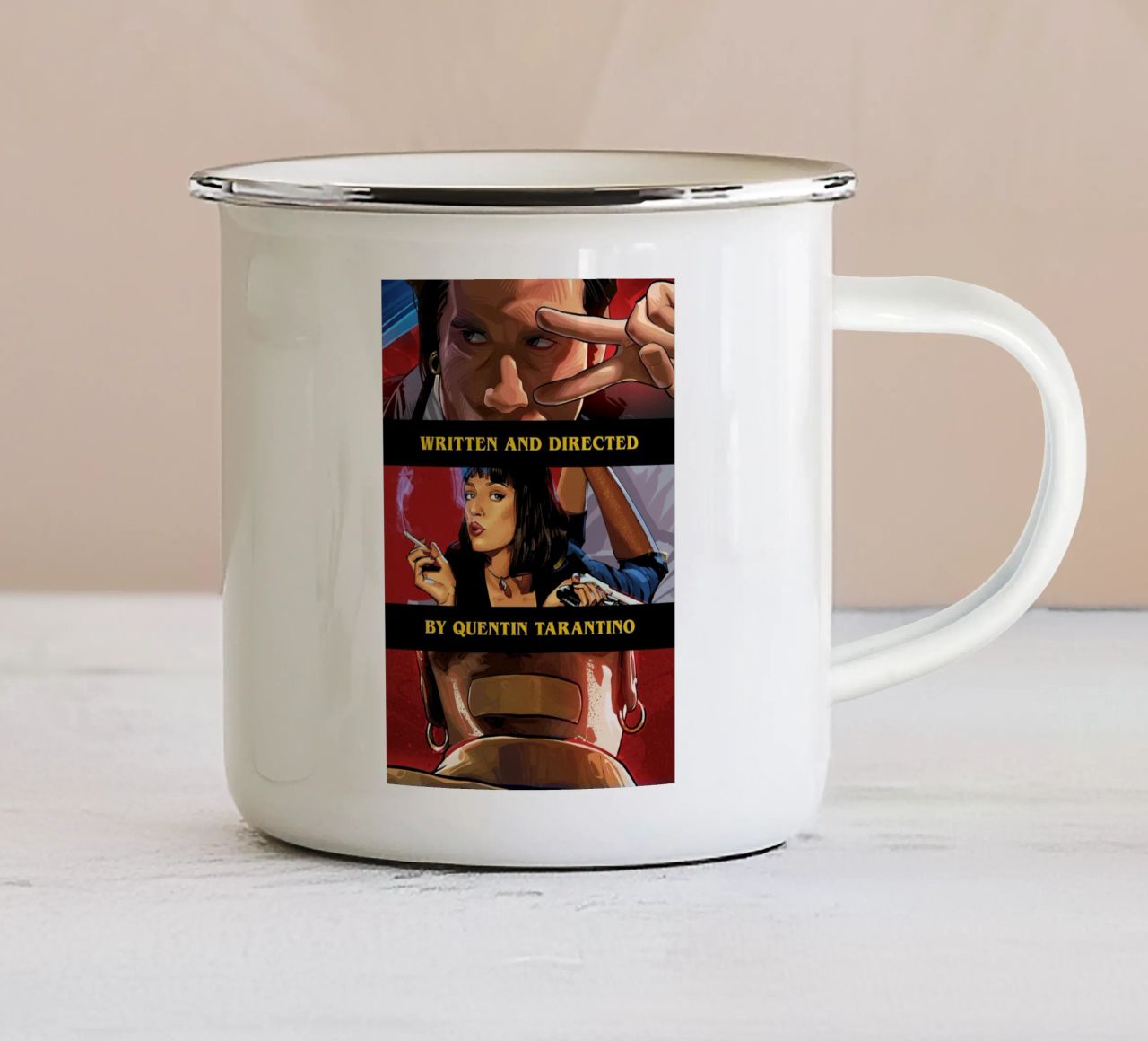 Written And Directed tazza in smalto da nabakumov