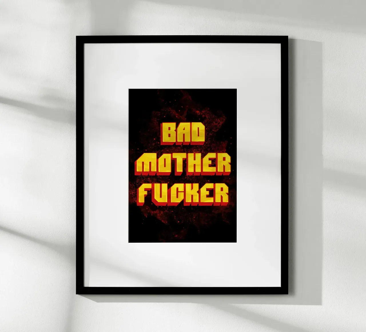 Bad Mother F carta hahnemühle da nabakumov