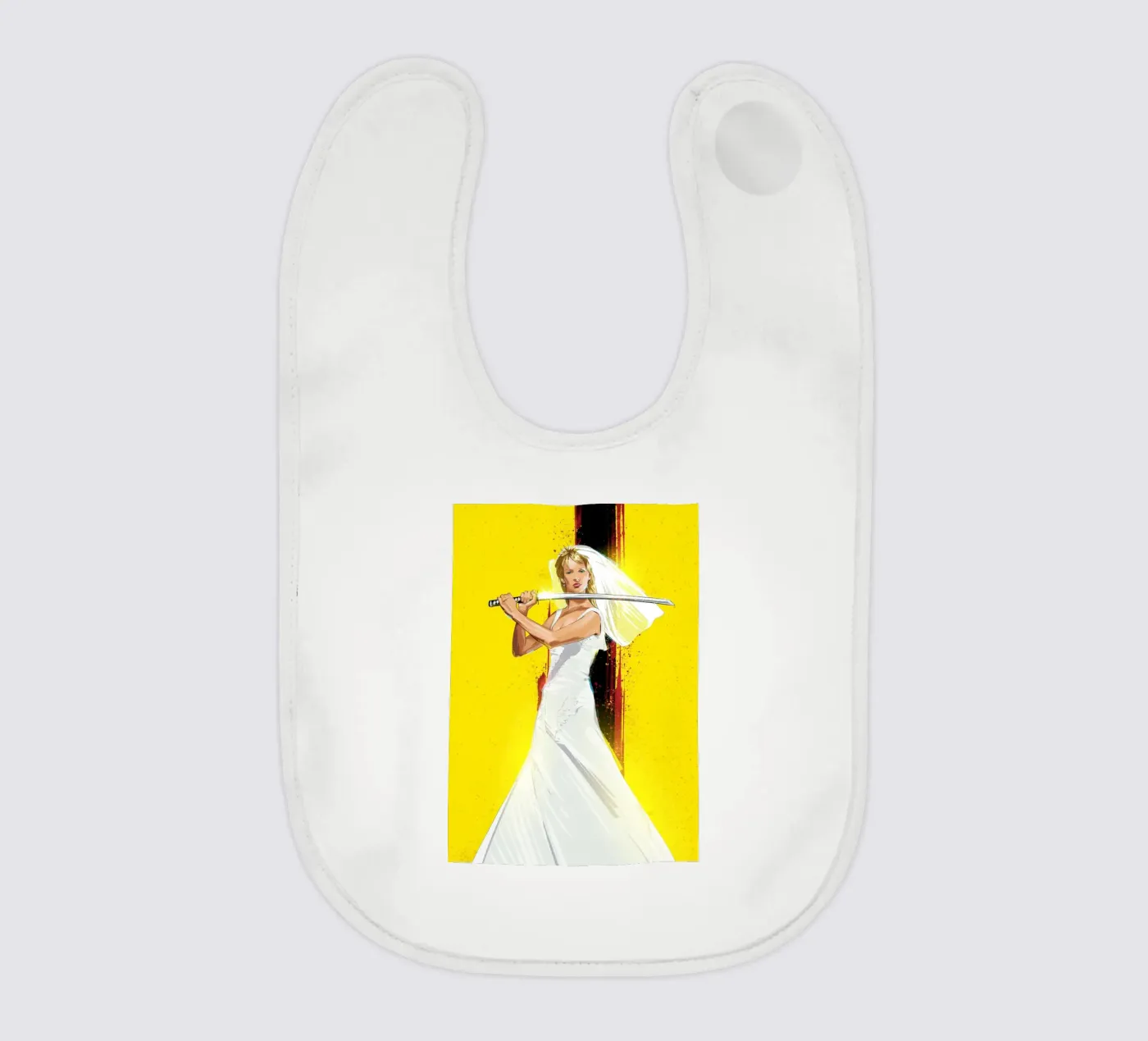 The Bride baby bib by nabakumov