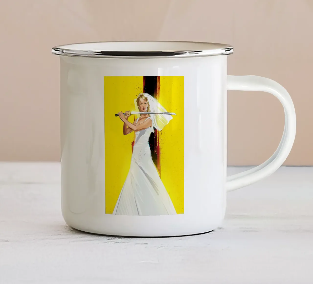 The Bride tazza in smalto da nabakumov