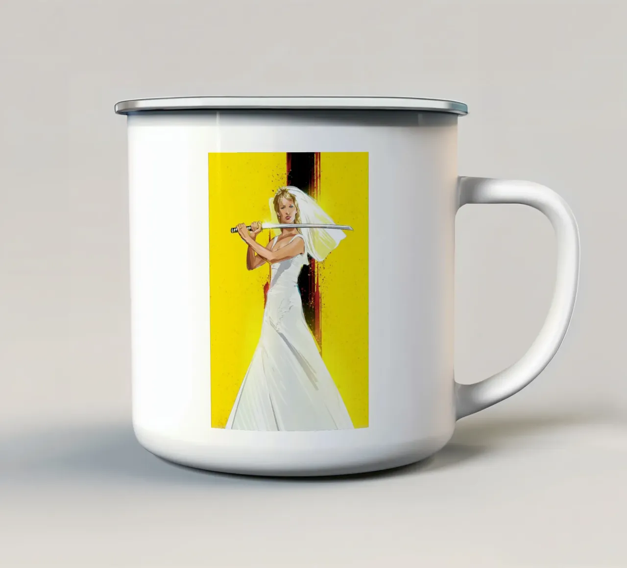 The Bride tazza in smalto da nabakumov