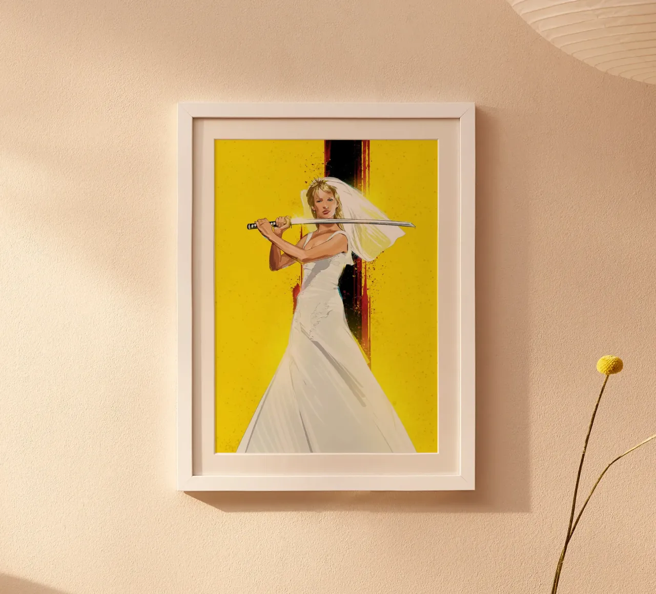 The Bride poster con telaio in plastica da nabakumov
