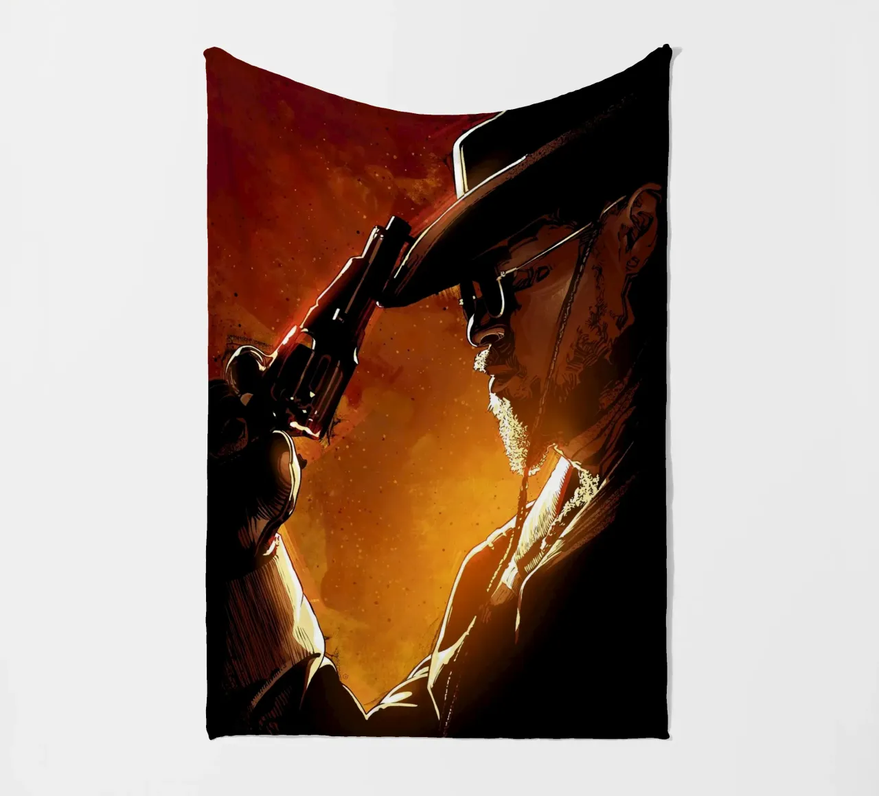Django Unchained Fleecedecke von nabakumov