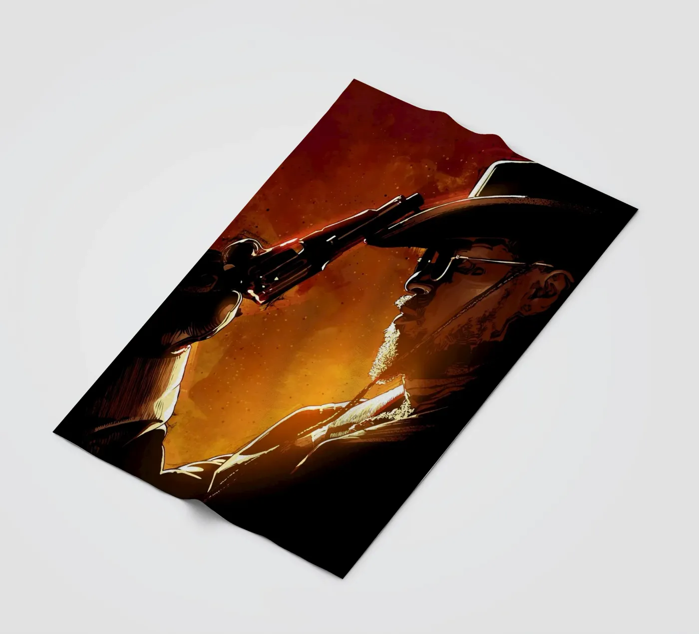 Django Unchained fleece blanket by nabakumov