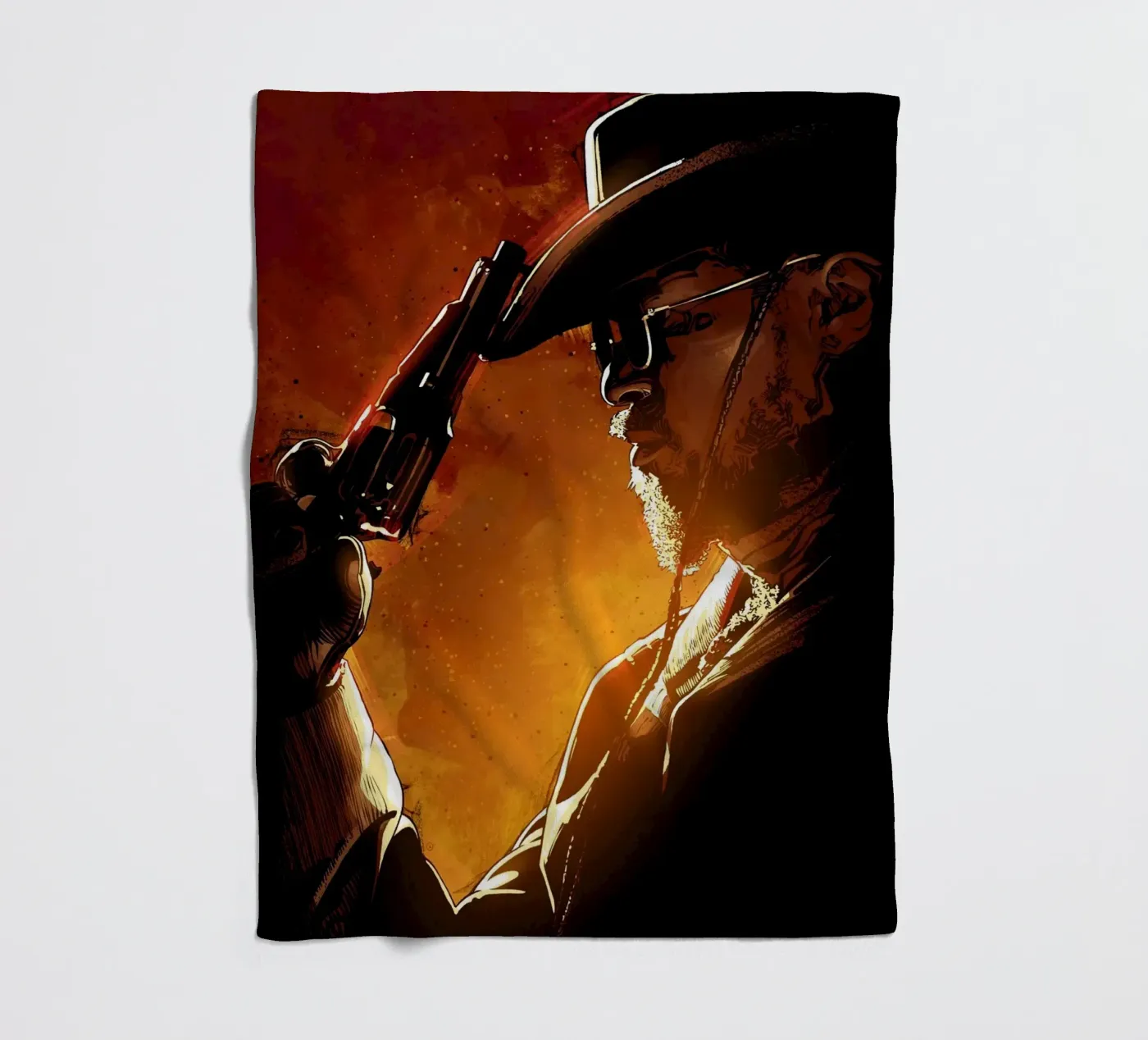 Django Unchained fleecedeken van nabakumov