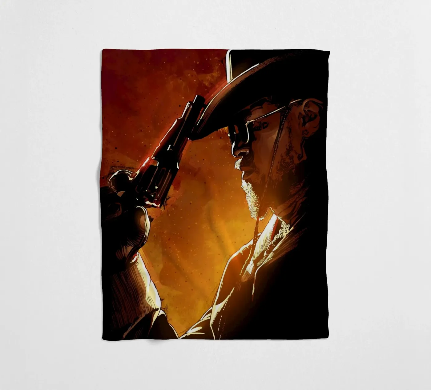 Django Unchained fleecedeken van nabakumov