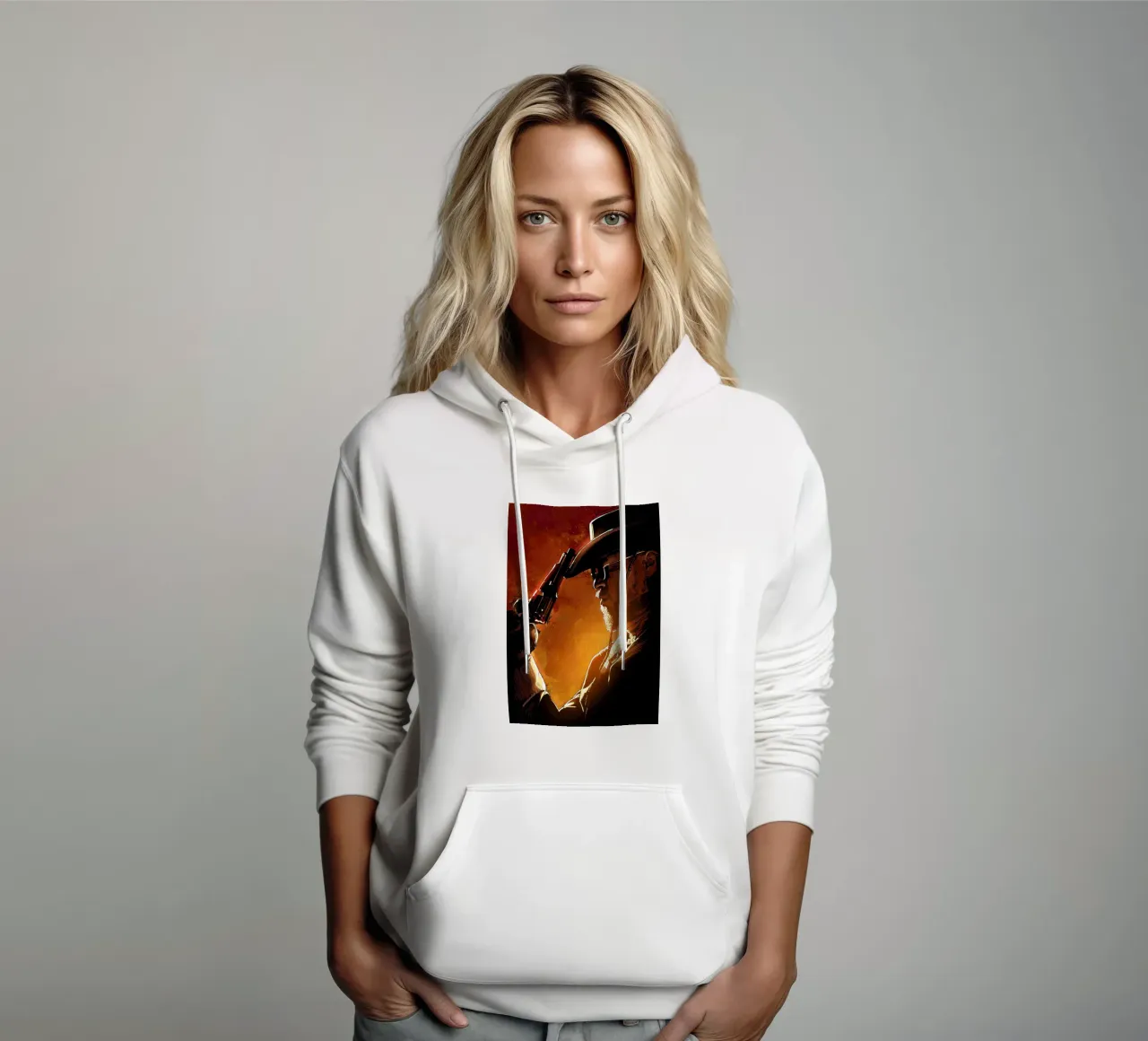 Django Unchained felpa con cappuccio da nabakumov