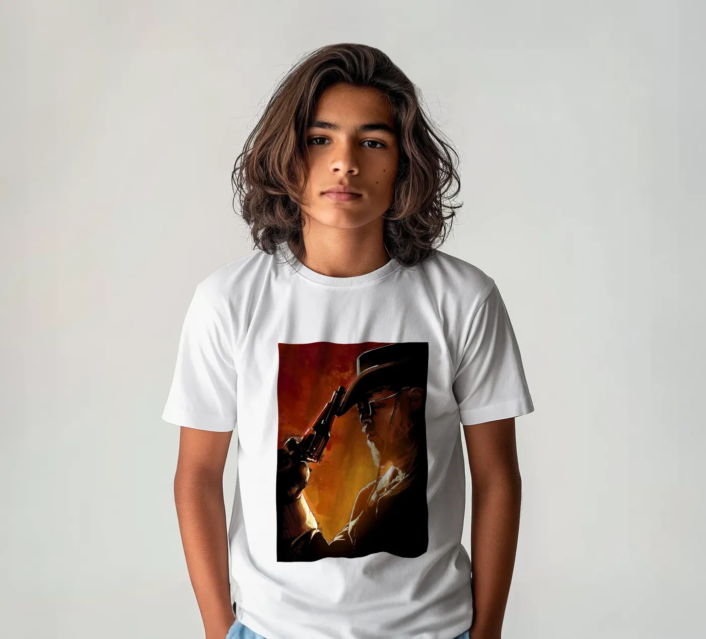 Django Unchained kids t-shirt by nabakumov