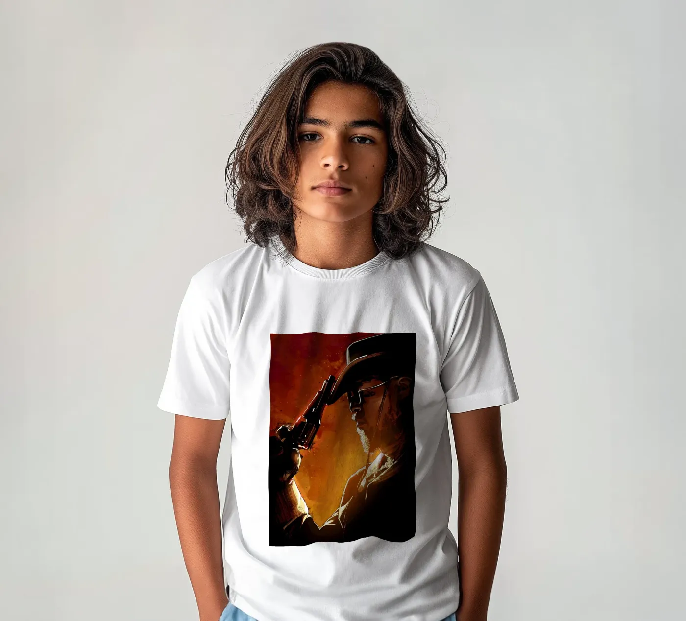 Django Unchained kids t-shirt by nabakumov
