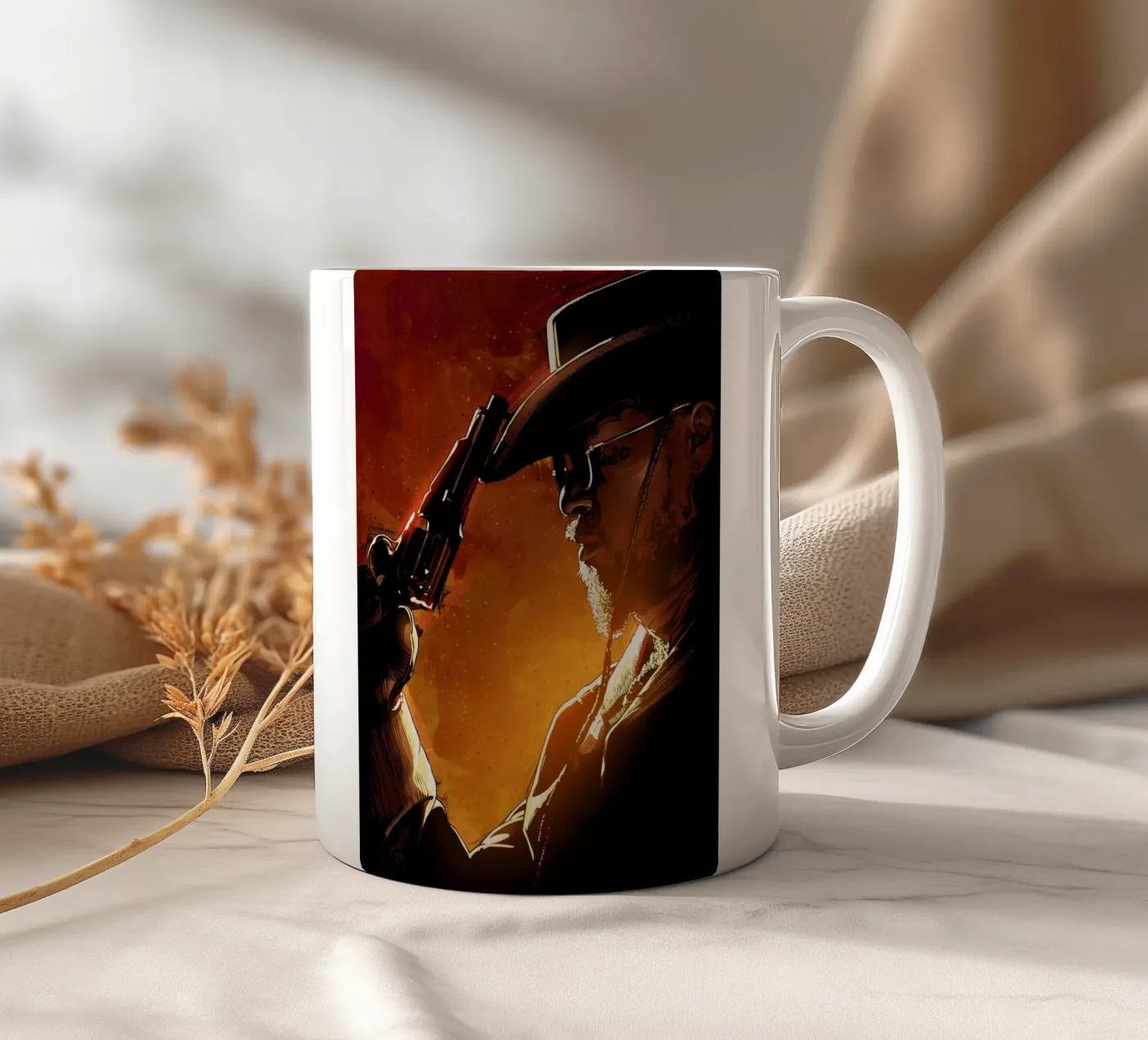 Django Unchained ceramic mug by nabakumov