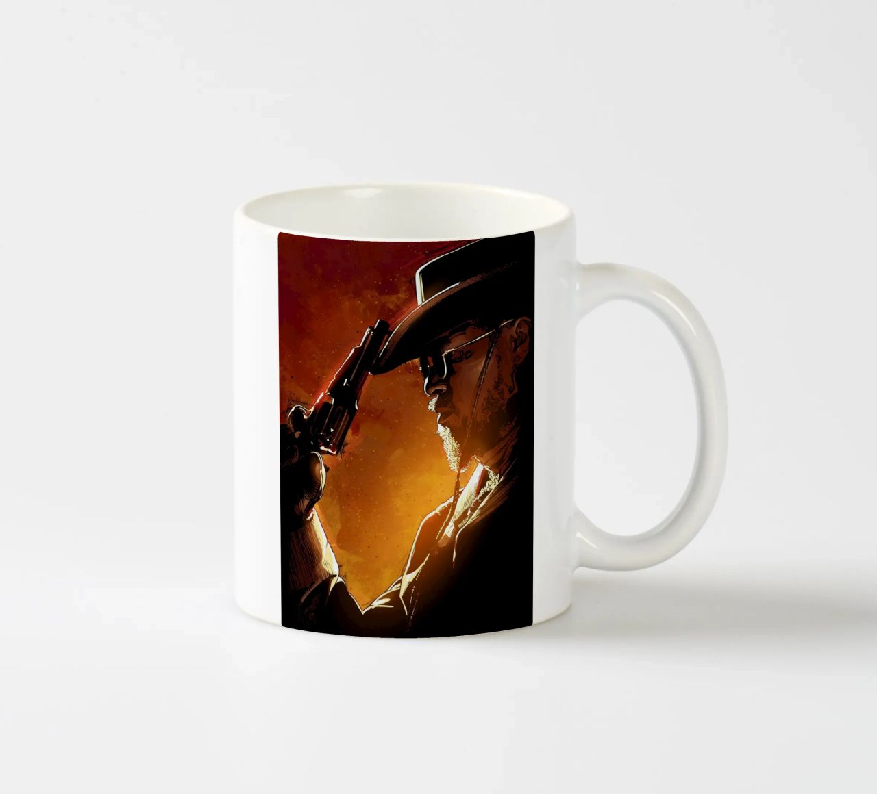 Django Unchained tazza in ceramica da nabakumov