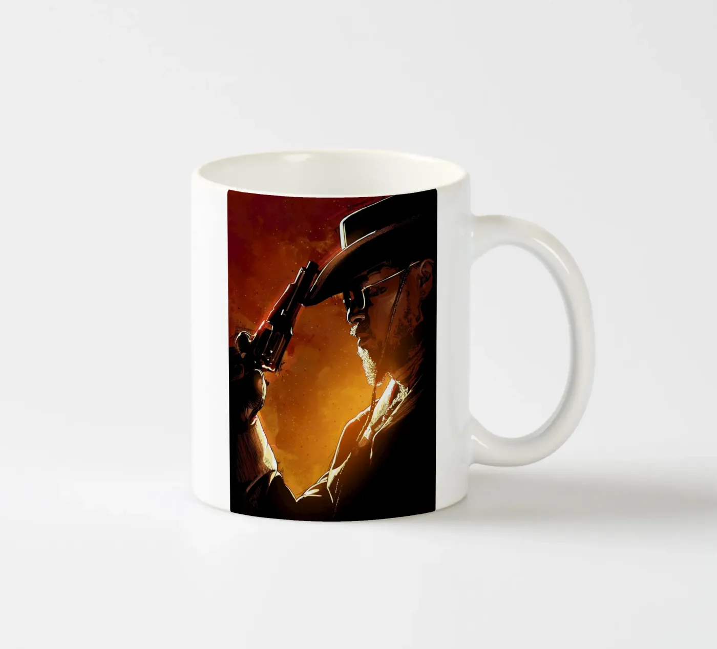 Django Unchained ceramic mug by nabakumov