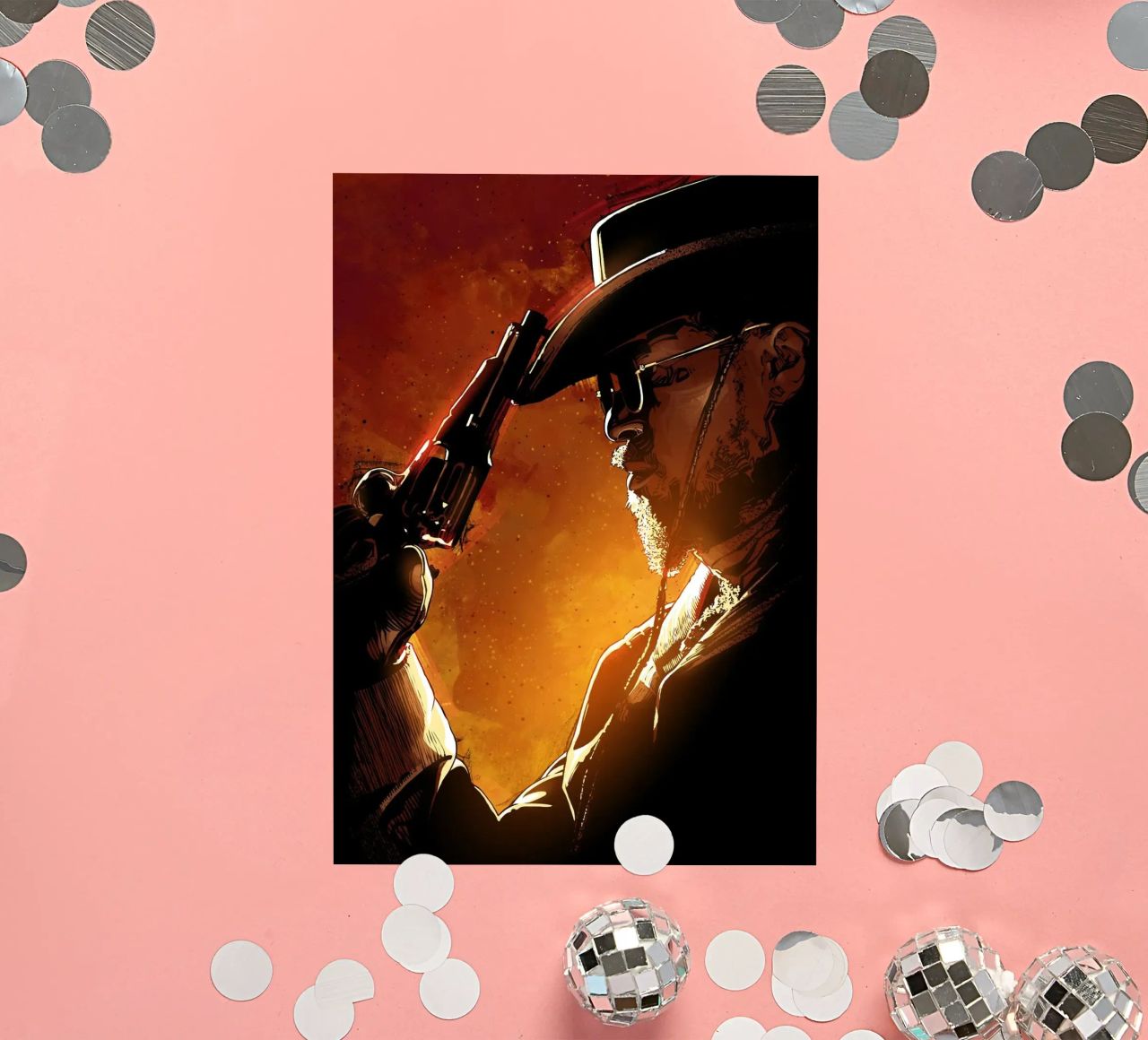 Django Unchained adesivo da nabakumov