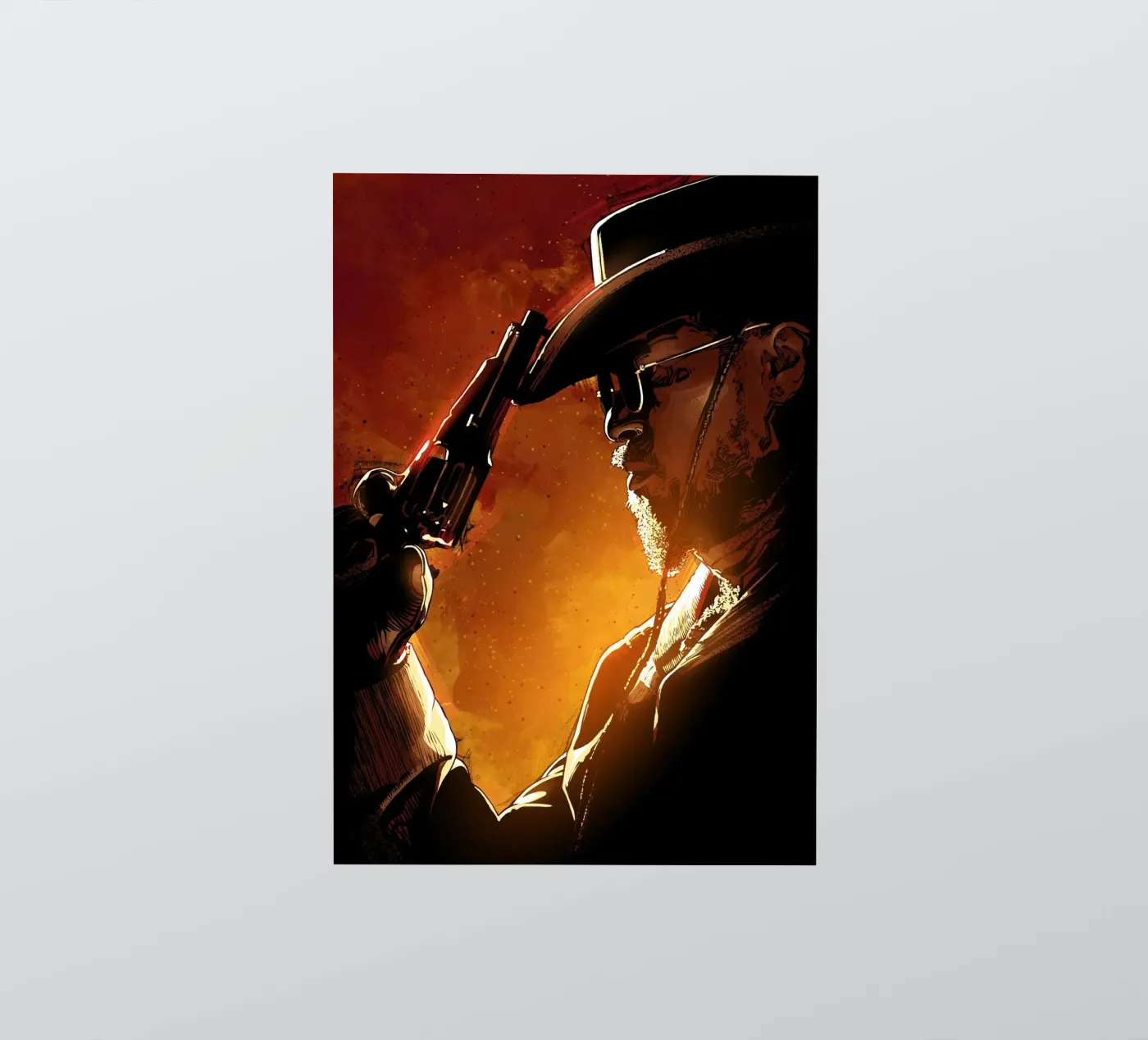 Django Unchained sticker van nabakumov