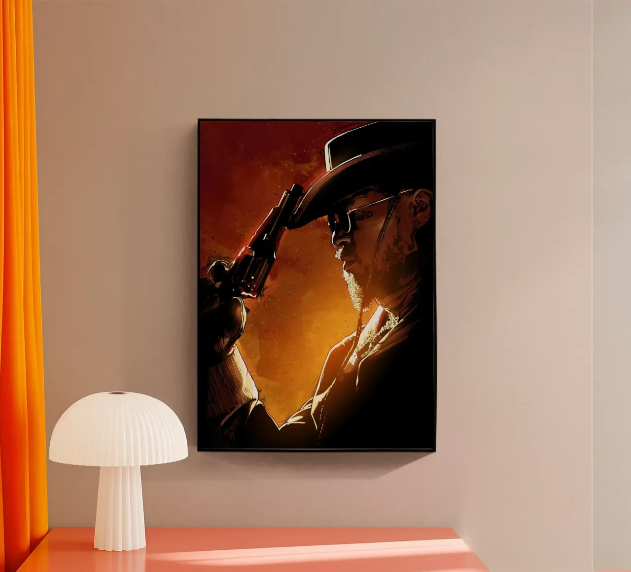 Django Unchained Acryl-Glas von nabakumov