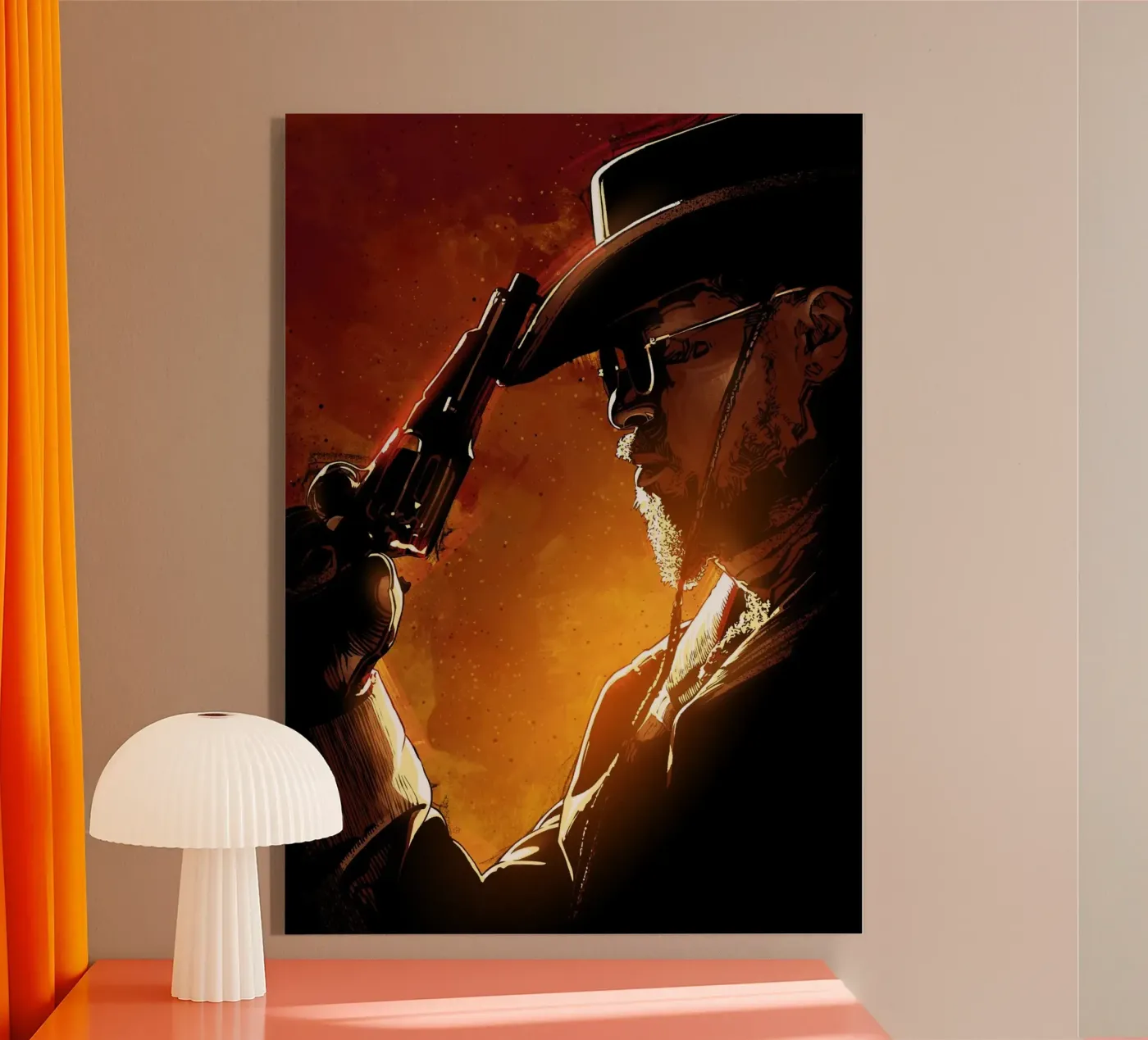Django Unchained acryl van nabakumov